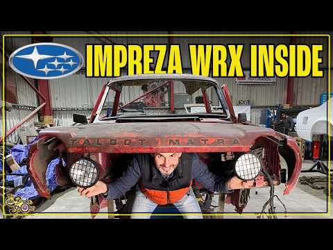 The Rustiest Body Swap Project Car Build Part 4 // Subaru Impreza WRX powered Matra Rancho SUV