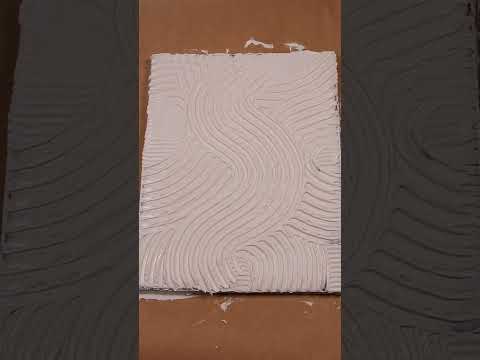 DIY Spackle Art (short)