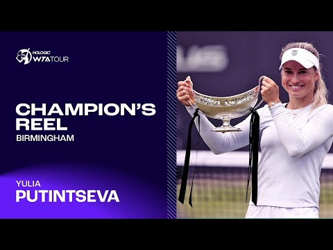 Yulia Putintseva's BEST points en route to the Birmingham title! 🏆