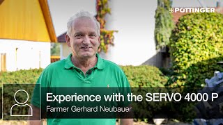 Gerhard's experience with the SERVO 4000 P
