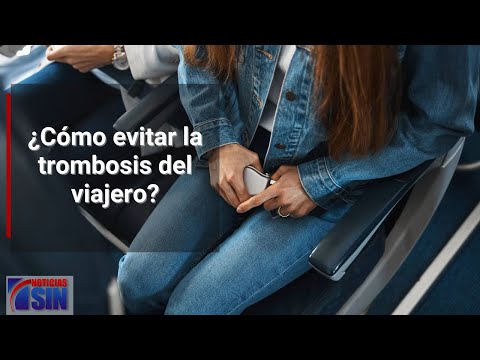 ¿Cómo evitar la trombosis del viajero?