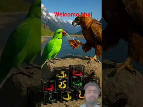 welcome bhai Tota ki kahani #funny #facts #cartoon #comedy