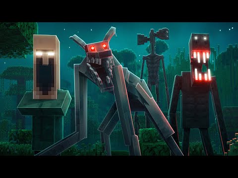 Surviving 100 Days With EVERY Disturbing Minecraft Horror Mod...