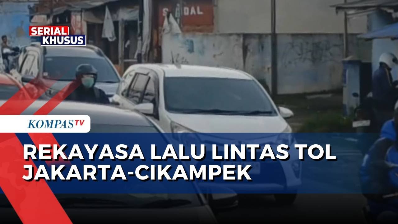 Dampak Contraflow Tol Japek, Jalur Arteri Karawang Padat Kendaraan per Sabttu 5 April 2025