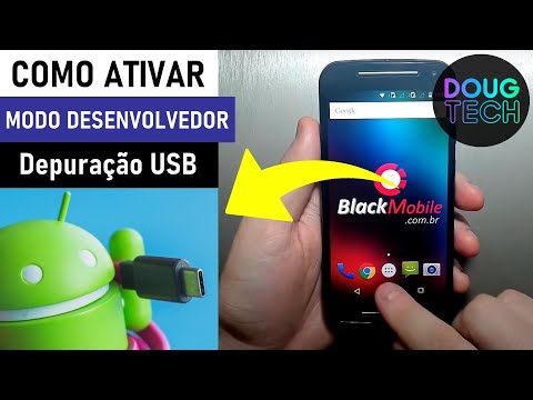 Como Ativar o Modo DESENVOLVEDOR e Depuração USB em Motorola Antigo