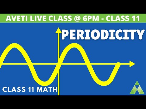 Class 11 Mathematics | Trigonometry | Periodicity & Graphs | Aveti Learning Class 11