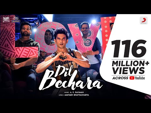 Dil Bechara – Title Track | Sushant Singh Rajput | Sanjana Sanghi | A.R. Rahman | Mukesh Chhabra