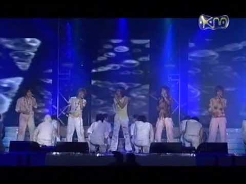 Miduhyo + I Wish + Hiyaya + Tri-Angle - DBSK Melon Concert 20050824