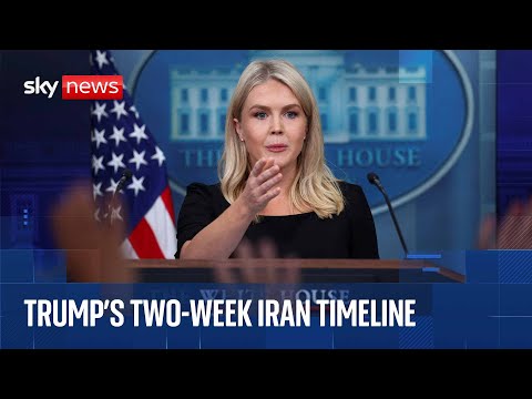 Trump reveals timeline on Iran attack decision | Full White House news conference