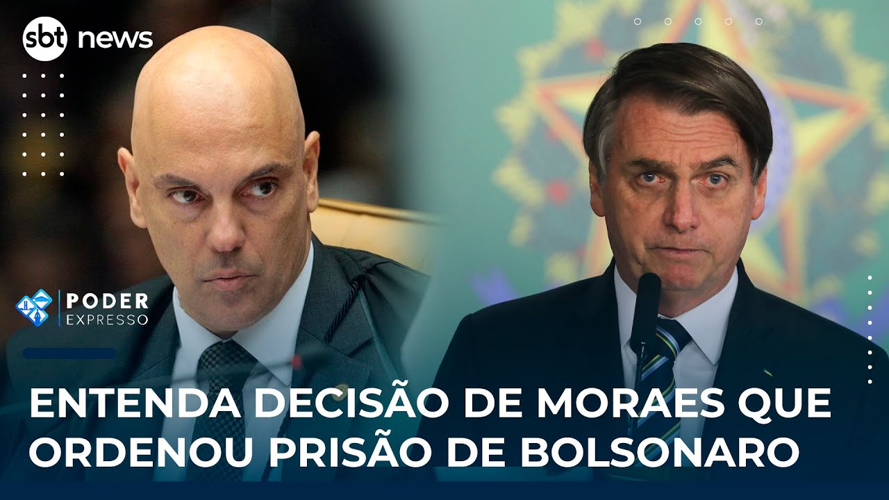 Entenda decisão de Moraes que ordenou prisão de Bolsonaro | SBT News
