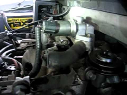 Egr port cleaning ford 4.6 #6
