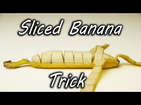 Одличен трик со банана со кој ќе ги збуните вашите пријатели