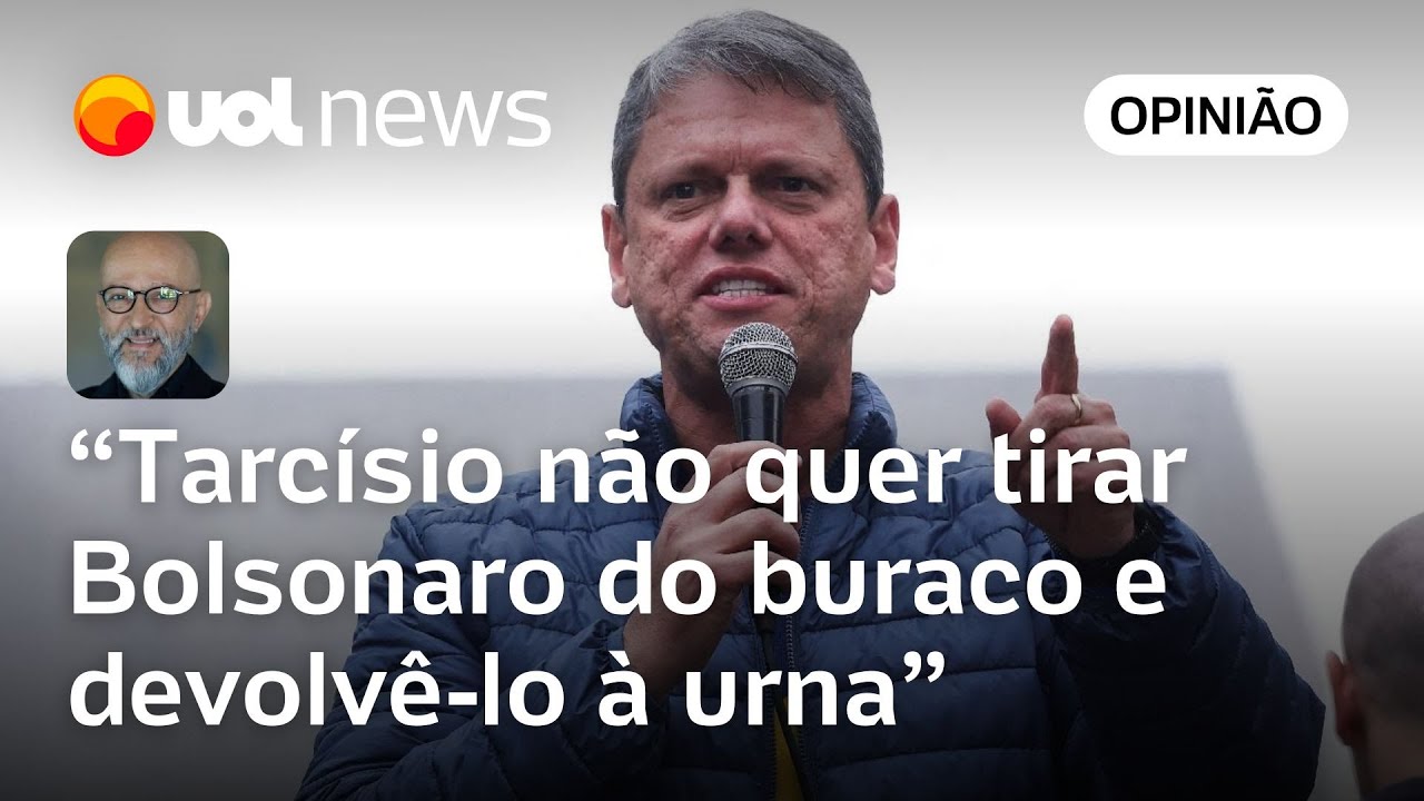 Tarcísio e centrão não fazem esforço sincero pela anistia de Jair Bolsonaro | Josias de Souza