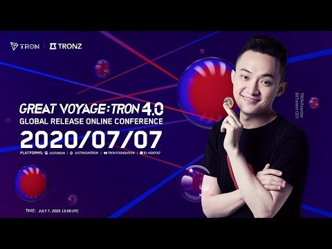 Global online conference Great Voyage: TRON 4.0