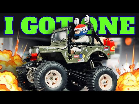 Vintage Tamiya At It's Best! Wild Willy M38 SWB Comes To RCKicks At Last!