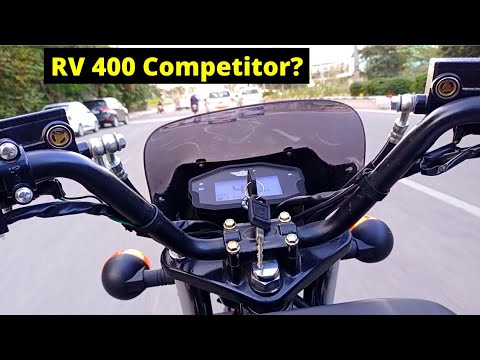 Kridn R Electric Bike Test Ride Review - RV 400 Competitor
