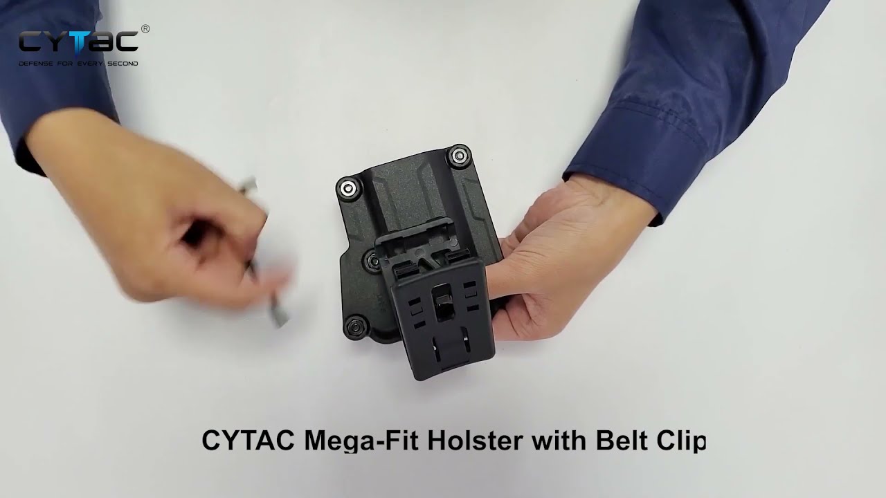CYTAC Mega Fit Holster with Belt Clip