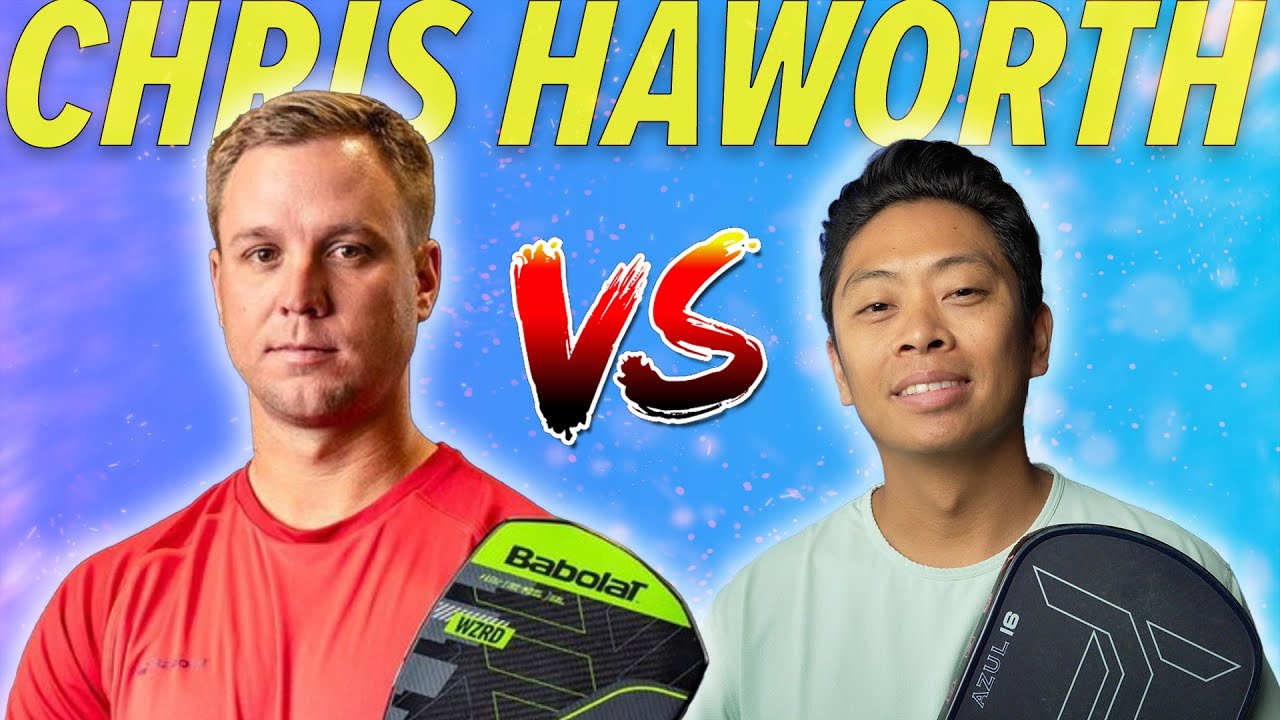 Epic Singles Showdown VS Top Singles Pro CHRIS HAWORTH - (he didn't hold back 😭)