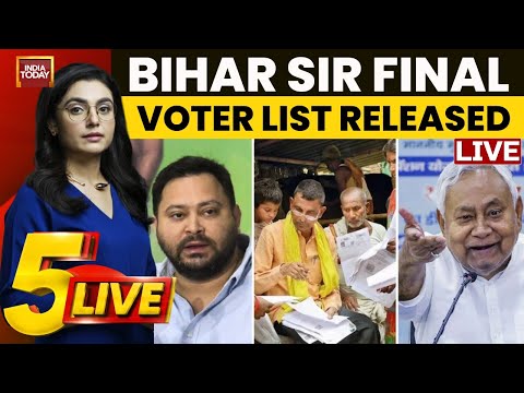 5Live With Sonal | Final Bihar Voter List Released After Controversial Special Intensive Revision