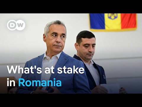 Pro-Trump candidate Simion favored in Romanian presidential election | DW News