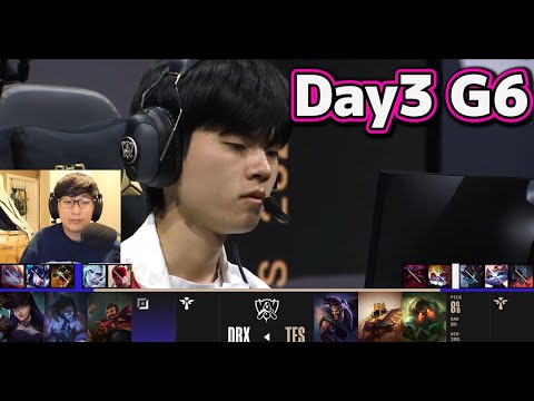 DRX vs TES | Day3 G6 | 世界大会2022 Group Stage 日本語実況解説