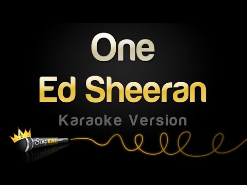 Ed Sheeran - One (Karaoke Version)