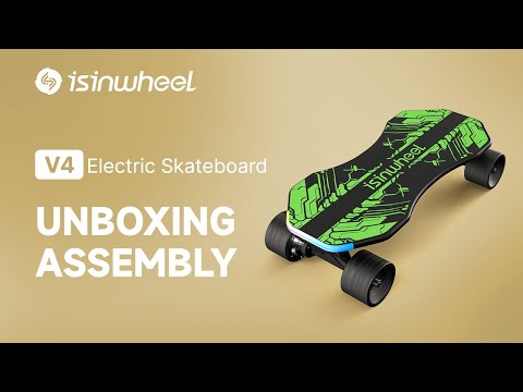 Unboxing| isinwheel V4 Electric Skateboard