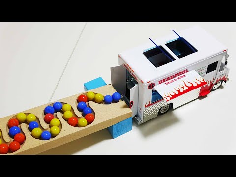 Marble Run Race ☆ HABA Slope Marble Fever Course & Retro Track