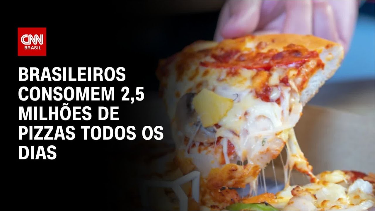Dia da Pizza Brasil consome 25 milhões de unidades por dia | CNN PRIME TIME