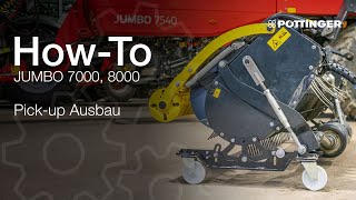How-To: JUMBO Mehrzweck-Rotorladewagen Pick-up Ausbau