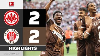 St. Pauli Eyes Survival! | EINTRACHT FRANKFURT — ST. PAULI | Highlights | MD 33 – Bundesliga 2024/25