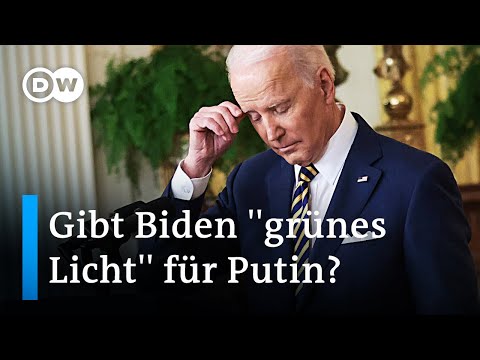 Antony Blinken in Berlin während US-Präsident Biden für Irritierung sorgt | DW Nachrichten