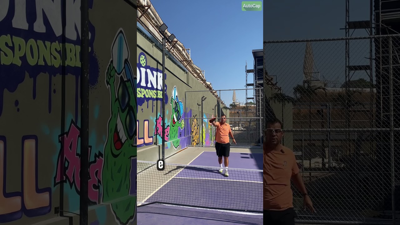 Jogada válida ou não?! #pickleball #pickleballislife