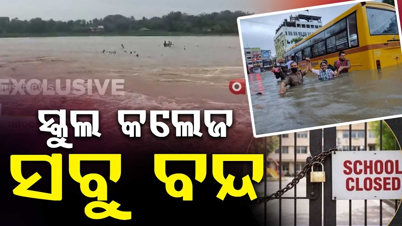 Mayurbhanj Rain Fury: Schools & Colleges Closed Amid Flood Situation In Baripada | Argus News
