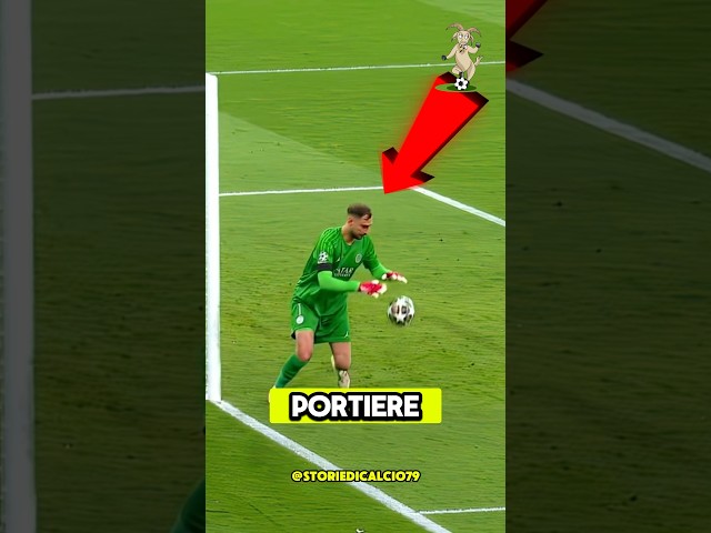L’unico PORTIERE che non usava i GUANTI😱