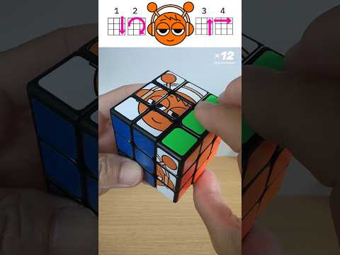 DIY Sprunki Rubik's Cube solve challenge!🤩🤩#diy #fyp #sprunki #sprunkiincredibox #rubikscube #howto