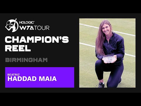 🇧🇷 Beatriz Haddad Maia's BEST points from her title win in Birmingham