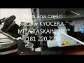 Wymiana walkow pieca KYOCERA-MITA TASKAlfa 180 181 220 221 / UTAX CD1118 CD1218 CD1222