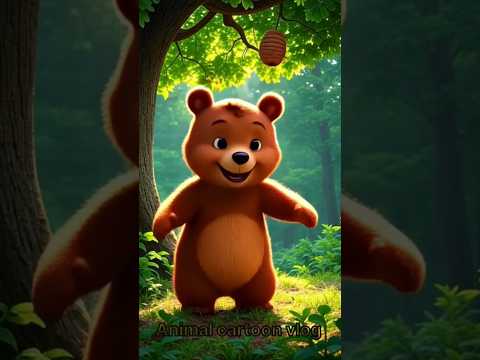 एक भालू जंगल में शहद लेने गया है 🐻#shots #facts #cartoon #youtubeshorts #ytshorts #dalimsharma