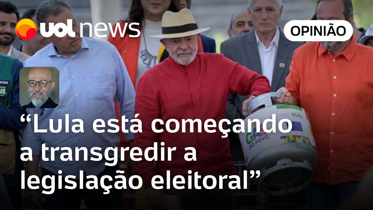 Lula faz campanha eleitoral fora de época e está começando a transgredir a lei eleitoral | Josias