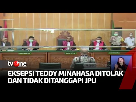 JPU Tolak Eksepsi Teddy Minahasa