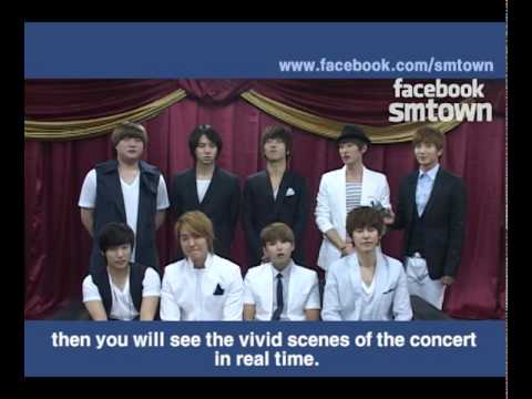 FACEBOOK SMTOWN OPEN INTERVIEW.(BY Super Junior)