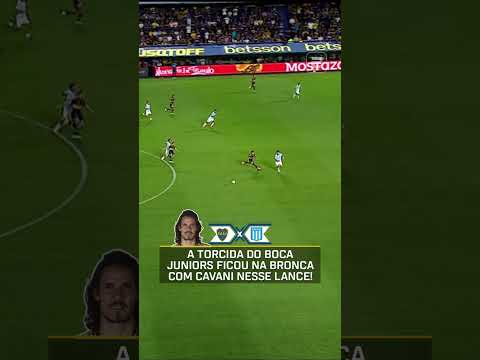 CAVANI É VAIADO PELA TORCIDA DO BOCA JUNIORS 😱 #shorts