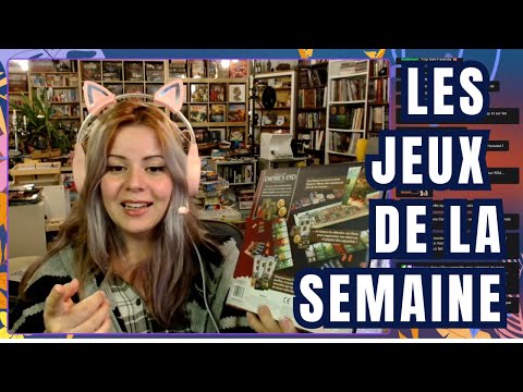 Jeux de société de la semaine !