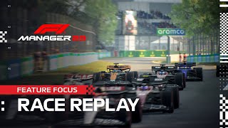 F1® Manager 2023 | Race Replay | FEATURE FOCUS