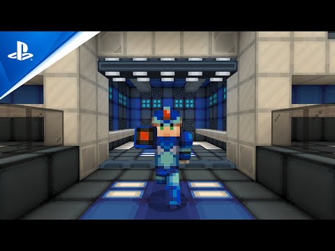 Minecraft - Mega Man Launch Trailer | PS4 Games