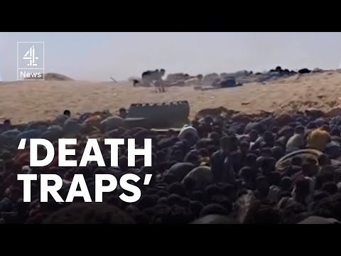 Stampede at aid distribution centre in Gaza leaves 20 dead
