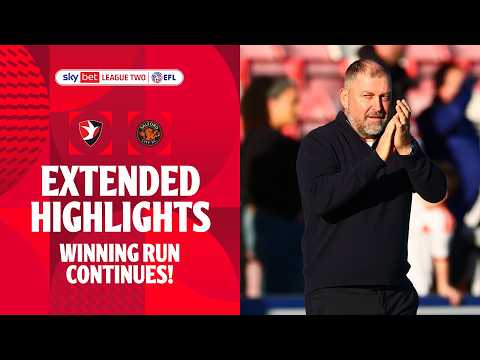 WINNING RUN CONTINUES | Cheltenham <strong>Town</strong> v Salford <strong>City</strong> extended highlights