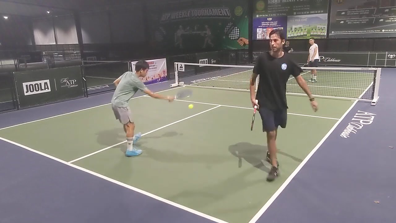 3.5 Vietnamese Challenge 3.5 American! 4.0 Pickleball in Vietnam ATP Clubhouse in Da Nang, Vietnam