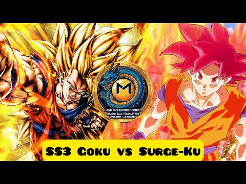 DBS MASTER: Duelo # 39 SS3 Goku vs Surge-ku #DBSCG #MASTERS